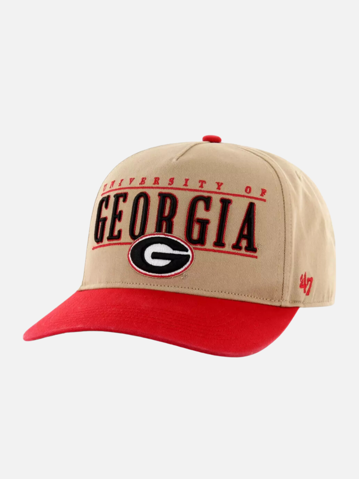 47 Brand City Line Hitch Hat Khaki Georgia Bulldogs UGA Kempt Mens clothing store Athens GA 