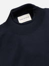 Far Afield Sergey Roll Neck Mock Turtle Neck Sweater Navy Iris Pullover Men's Top Kempt Athens Menswear Accessories Store Athens Georgia