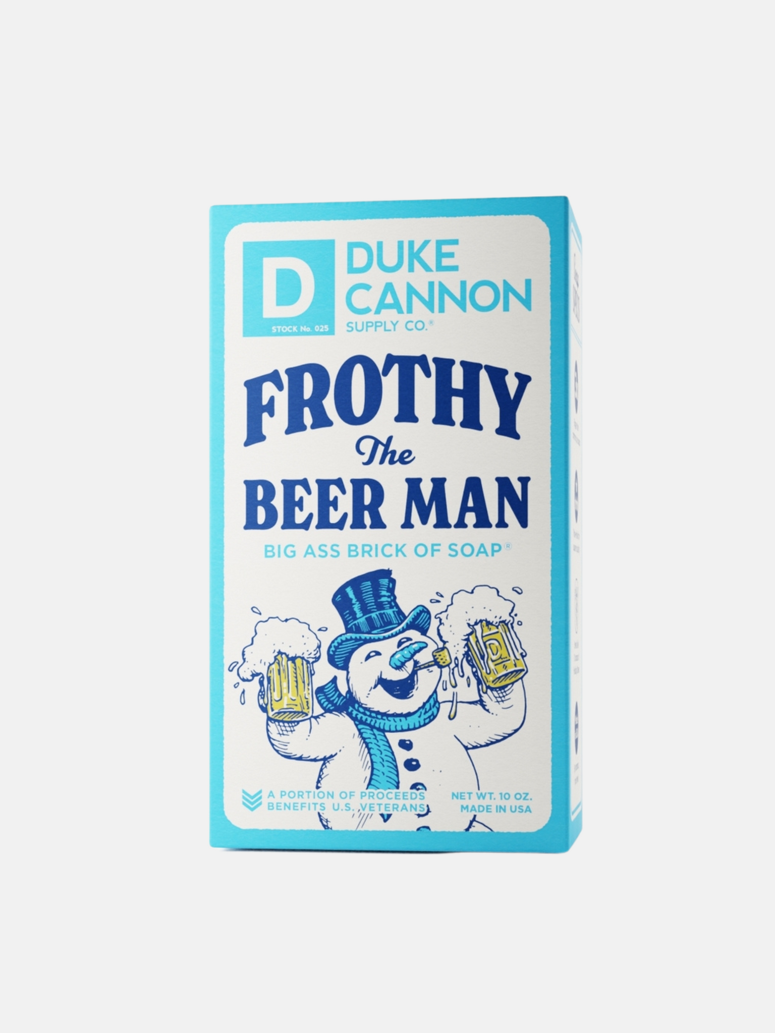 Duke Cannon Frothy The Beer Man Soap from Men Gifts Xmas Christmas Gift Husband Boyfriend Dad Brother Athens GA Georgia Kempt Menswear Store Near Me