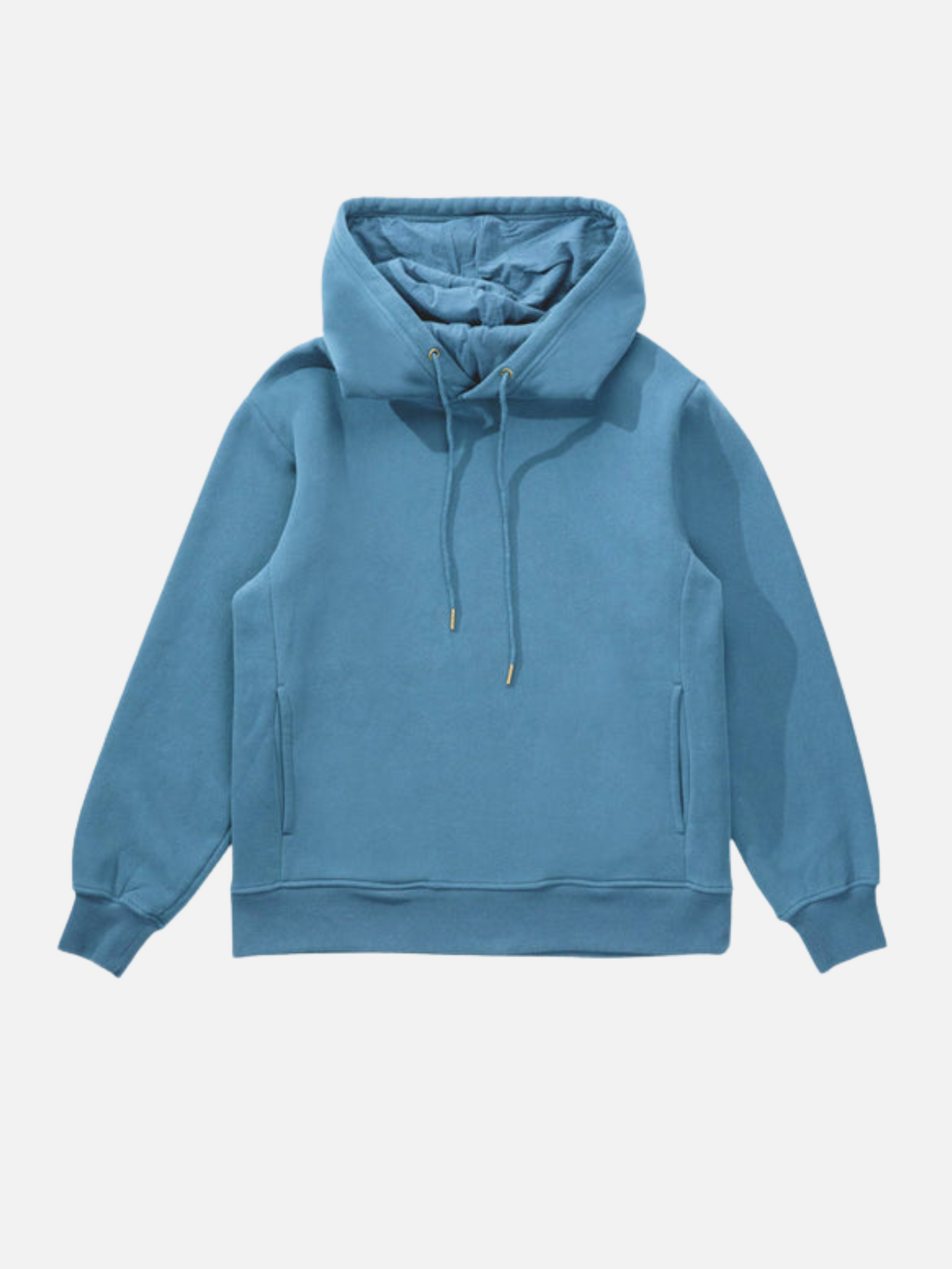 Rhythm Classic Fleece Hood Mineral Blue Drawstring Hoodie Front Pockets Athens GA Georgia Kempt Menswear Store