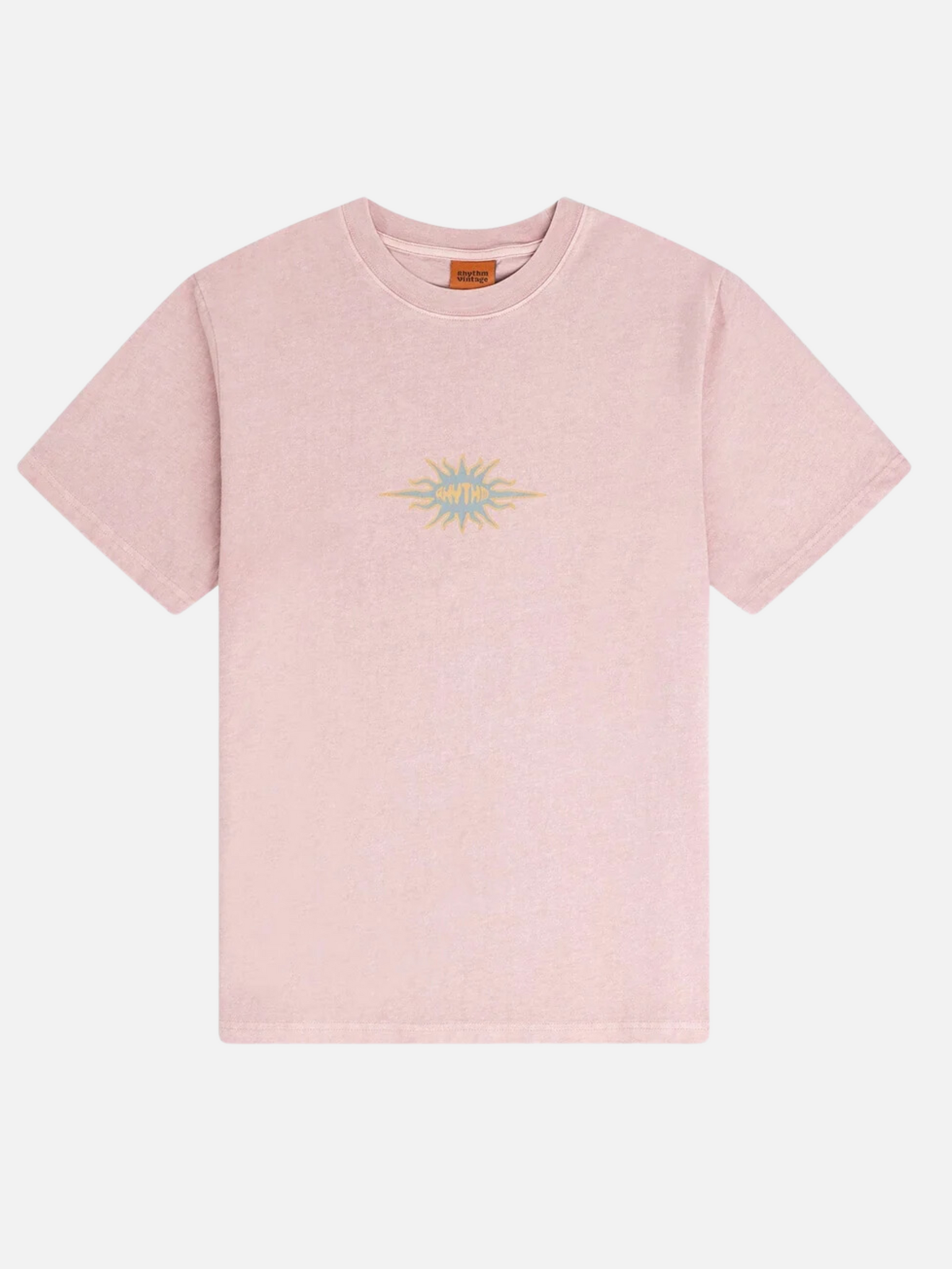 Rhythm Flame Printed T Shirt Graphic Tee Men’s Printed Top Mauve Pink Athens GA Georgia Kempt Menswear Store Near Me