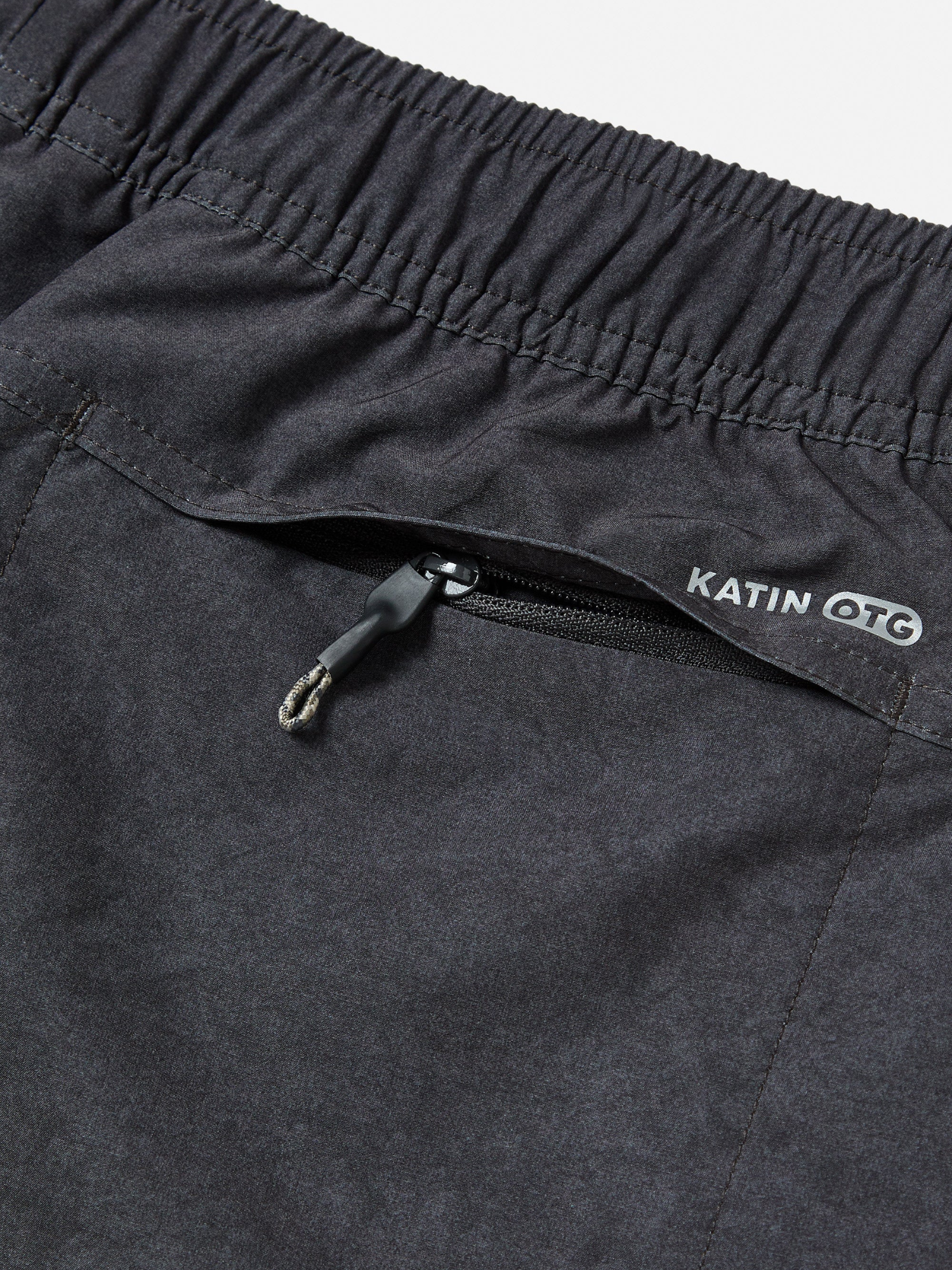 Katin OTG Fusion 5" inch short Black wash men's workout short performance athens georgia kempt mens clothing shop