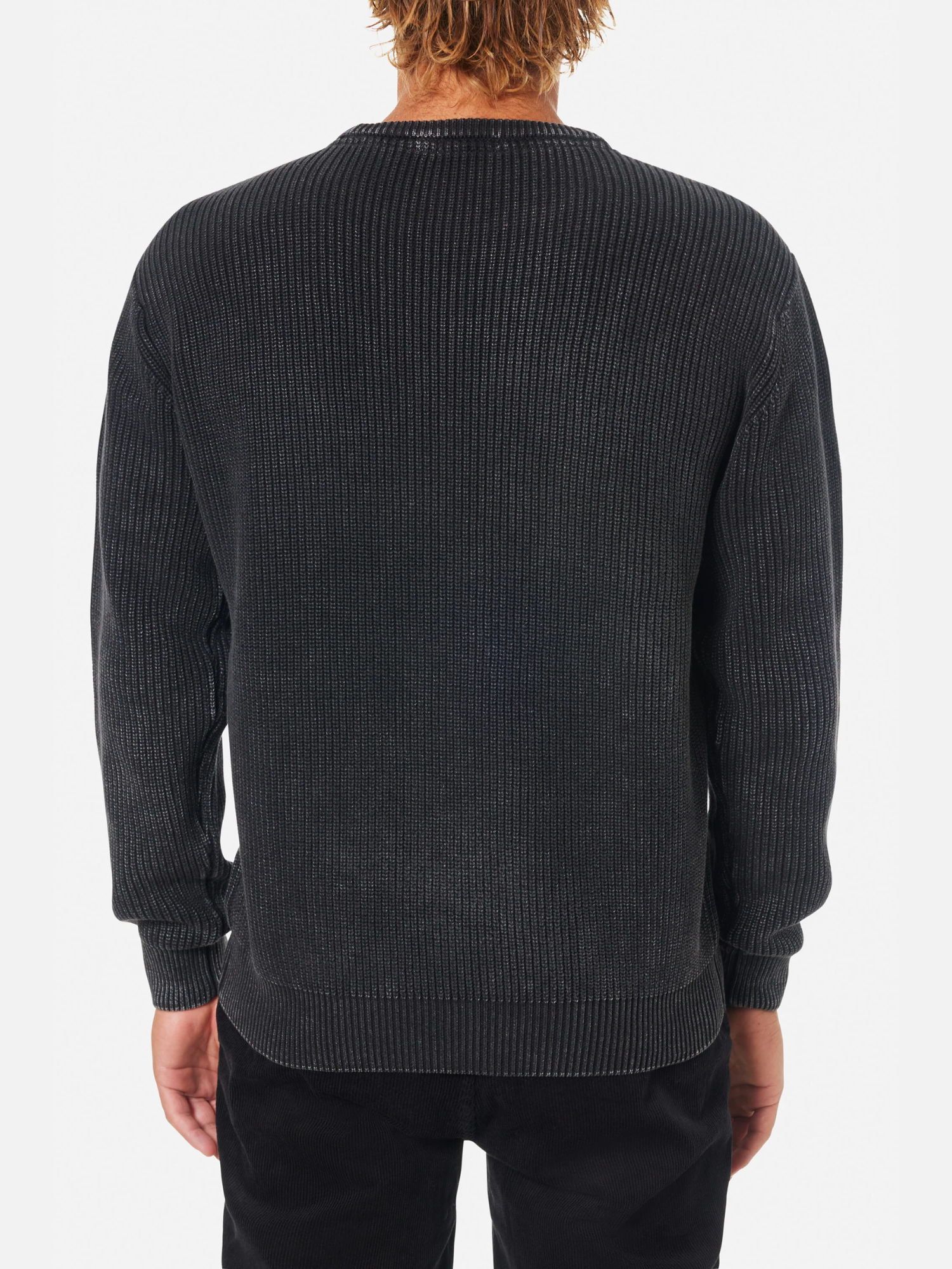 Katin Swell Sweater Black Wash Crew Kempt Athens Georgia Clothing Store Guys Mens Holiday Gifts