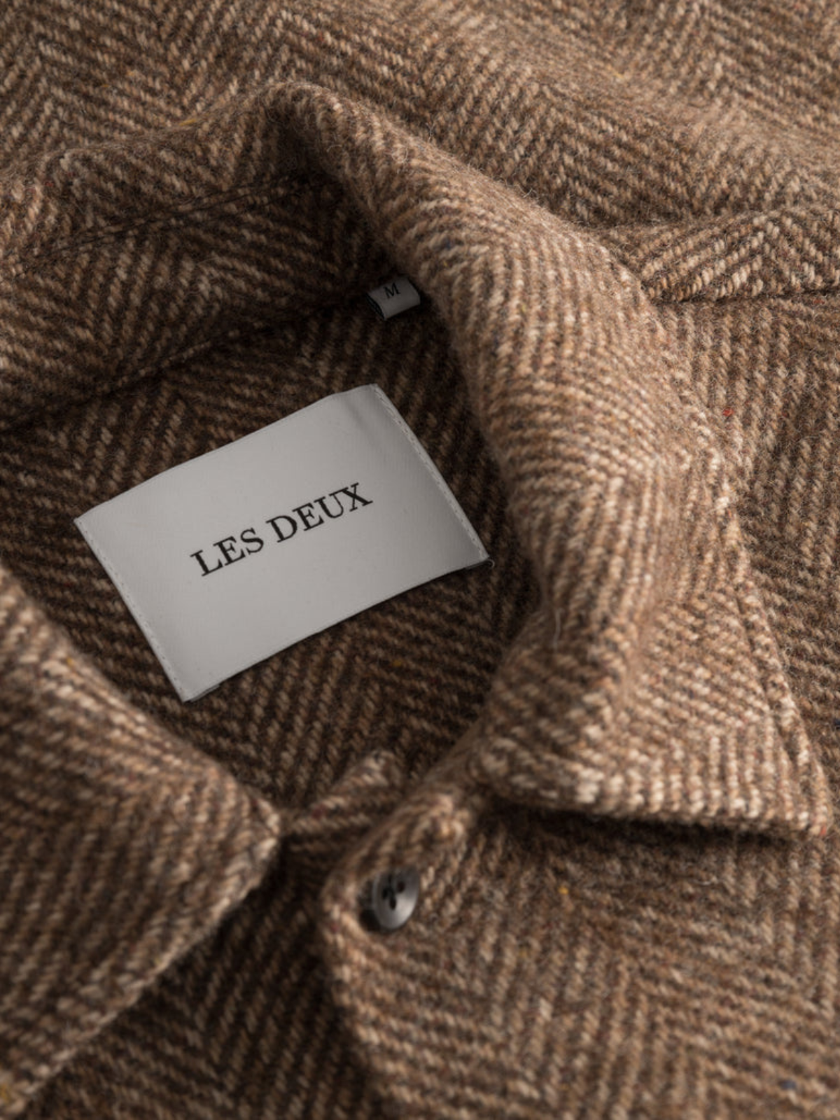 Les Deux Milian Herringbone Overshirt