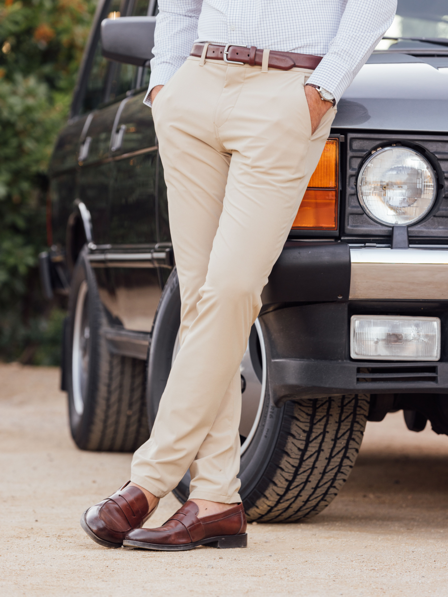 Mizzen + Main Helmsman Chino Pant - Oyster