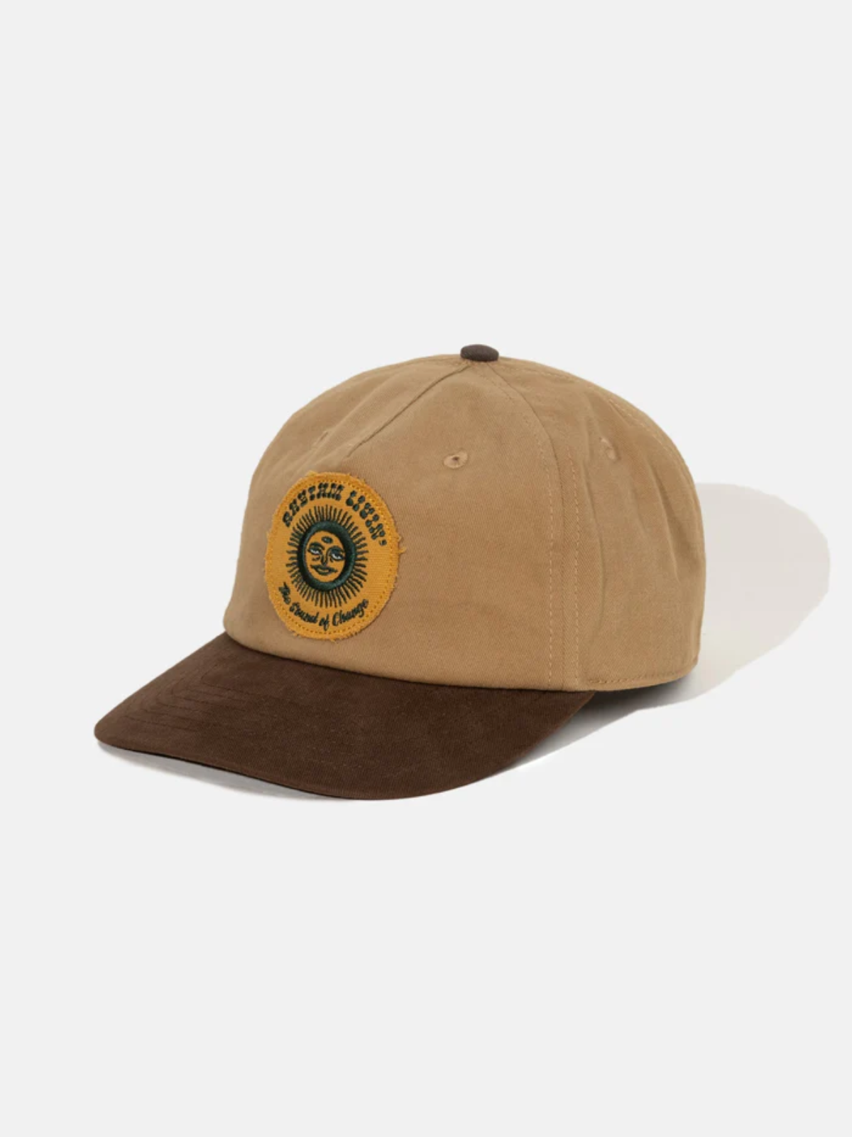 rhythm sun life cap cedar brown tan cotton canvas twill snapback kempt athens ga georgia men's clothing store