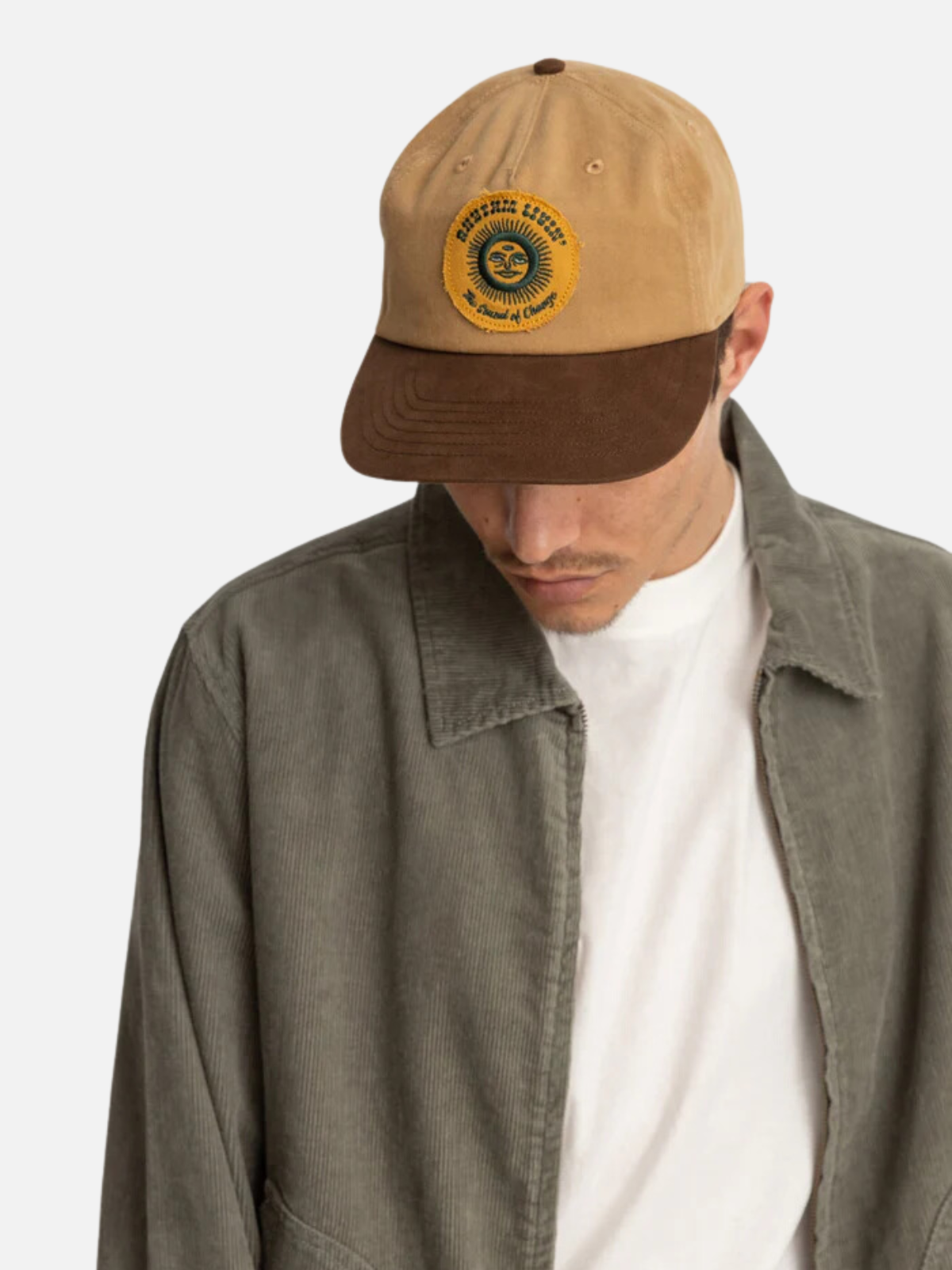 rhythm sun life cap cedar brown tan cotton canvas twill snapback kempt athens ga georgia men's clothing store