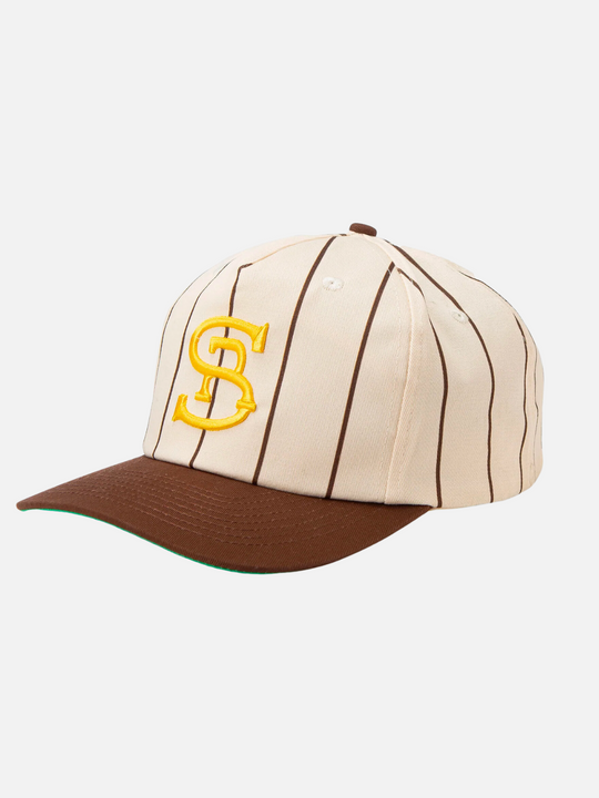 St. Louis Cardinals PINSTRIPE Wheat-Brown Fitted Hat