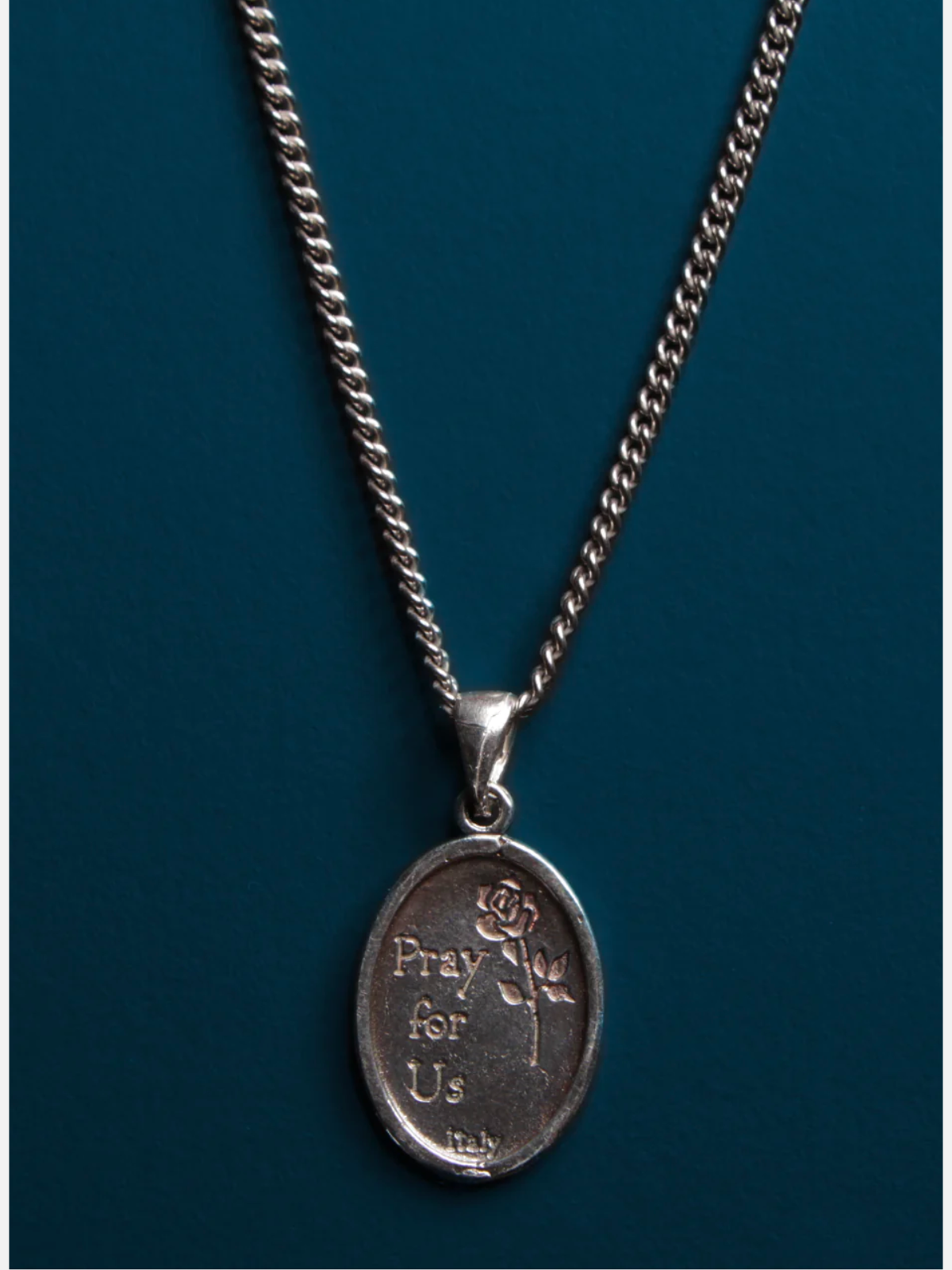 St. Christopher Sterling Silver Necklace